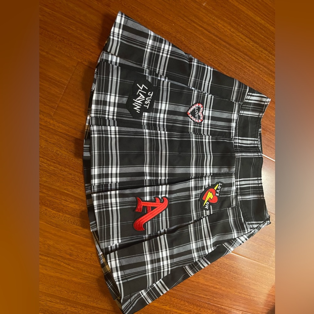 Rocker school skirt